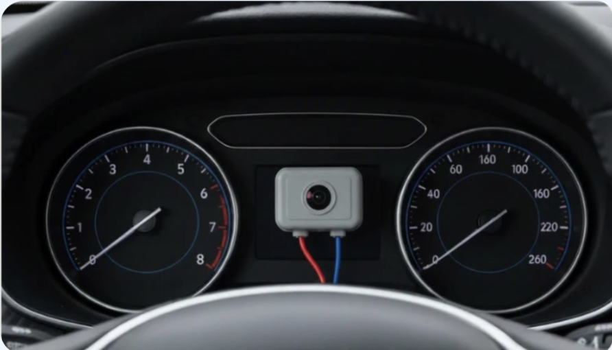 Dashboard-mounted CNN camera module